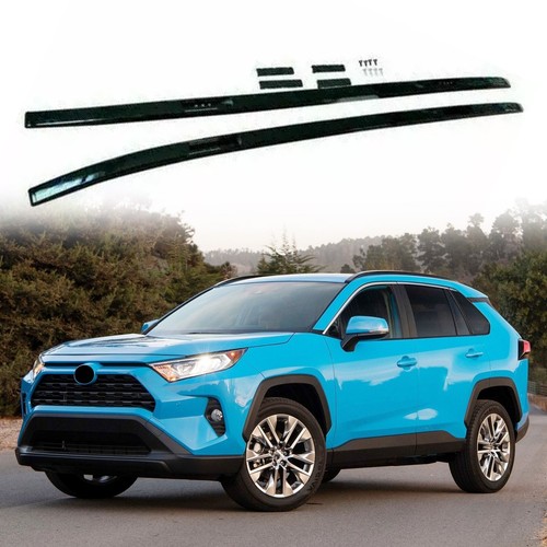 Black roof rail racks - roof, cross